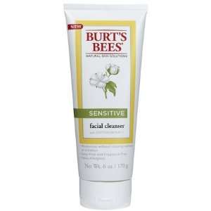  Burts Bees Sensitive Skin Facial Cleanser, Cotton Extract 