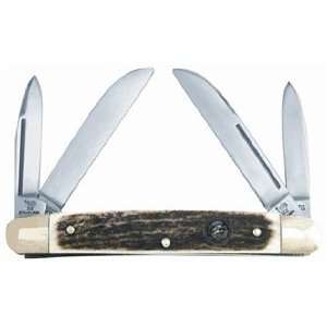   Knife Congress Genuine Deer Stag 214 DS:  Sports & Outdoors