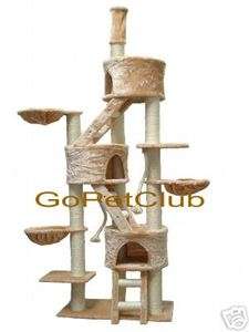 HUGE Cat Tree Toy House Bed Condo Furniture Post FC01  