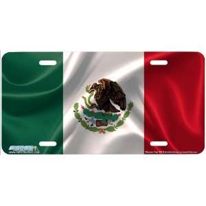 294 Mexican Flag Flag License Plates Car Auto Novelty Front Tag by 