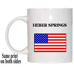  US Flag   Heber Springs, Arkansas (AR) Mug Everything 