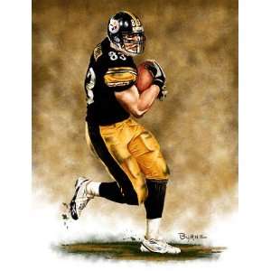 Heath Miller Pittsburgh Steelers 11 X 14 Giclee  Sports 