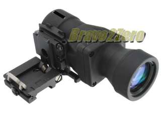 4X Magnifier Scope + QD Flip To Side Mount for Aimpoint Eotech Sights 