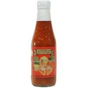  Pepper Sauce, Hot Crushed , 11.5 oz (pack of 12 ) Health 