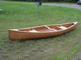 PLANS HOW TO BUILD a Cedar Strip Canoe 18 Foot  