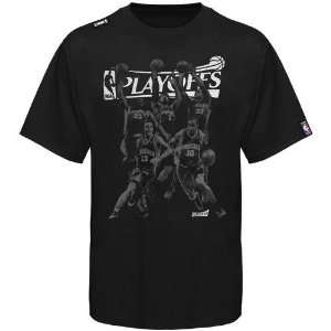  NBA Phoenix Suns Black NBA Playoffs 5 Up T shirt: Sports 