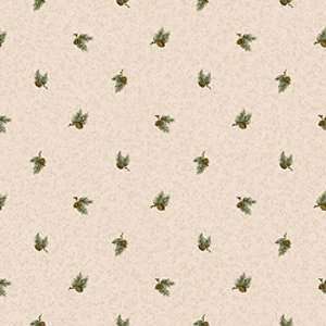  Pinecone Toss Beige Wallpaper in 4Walls