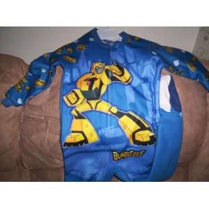 Transformers Pajamas/Transformers Blanket Sleeper/Bumblebee Pajamas 