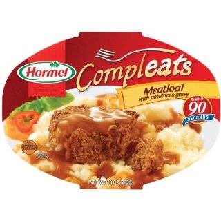 Hormel Compleats Meatloaf with Potatoes & Gravy, 10 Ounce Microwavable 