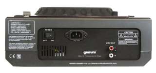 Gemini CDJ210 Tabletop CD/ Scratch Player CDJ 210  