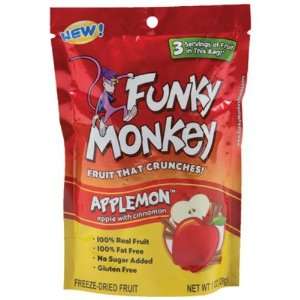 Funky Monkey, Fruit Frzdrd Applemon, 1 Grocery & Gourmet Food
