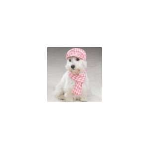  Dog Hat and Scarf Set   East Side Collection   Houndstooth Hat 