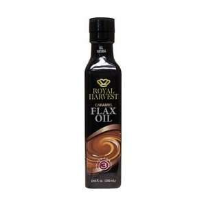  Royal Harvest Flax Oil Caramel   8.45 Oz Health 