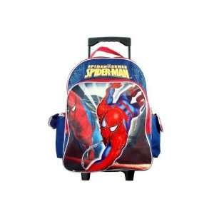  Marvel Spiderman Rolling Backpack Full Size Toys & Games