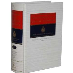   Dictionary of the Spanish Language) (h/z, TOMO II (VOLUME II)) Books