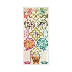 Creative Imaginations   Blossom Collection   Cardstock Stickers 