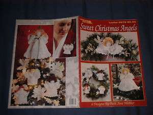 1995 crochet book ~ SWEET CHRISTMAS ANGELS ~ lovely  