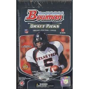  2009 Bowman Draft Picks Football Jumbo Box Sports 
