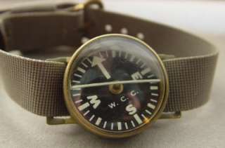 Vietnam Era US Military Wrist Compass, WCC, Waltham Clock Co  