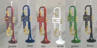 NEW CONCERT BAND Bb TRUMPET ALL COLOR AVAILABLE  