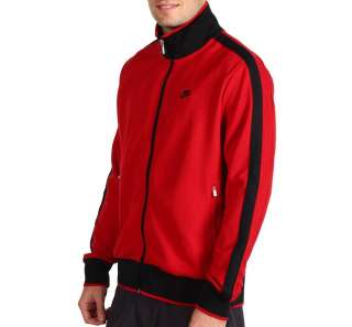 Nike N98 Men’s Retro Classic Soccer Track Jacket Top Red NEW L 