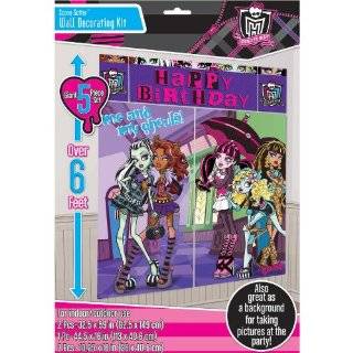 Monster High Wall Decorating Kit Party Accessory