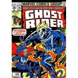  Ghost Rider (1973 series) #29 Marvel Books