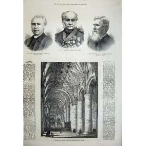   1877 Tewkesbury Abbey Bishop Sargent Belcher Caldwell