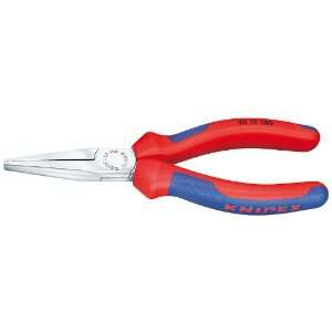   3015160 Long Nose Pliers with Flat Tips and Comfort Grip, 6.25 Inch