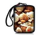 Cute Digital Camera Case Bag Pouch Cover + Strap For Nikon Canon Sony 
