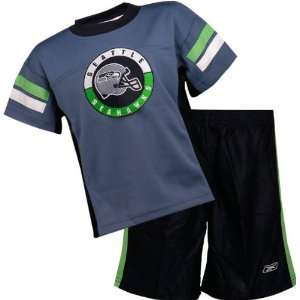  Seattle Seahawks Kids 4 7 Top and Short Set Sports 