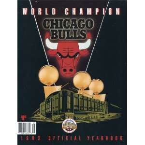   Unsigned 1993 World Champion Basketball Yearbook
