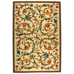   Safavieh Chelsea HK248A Ivory Country 6 x 9 Area Rug: Home & Kitchen