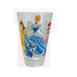  11 oz Disney Princess Glass Tumbler: Toys & Games