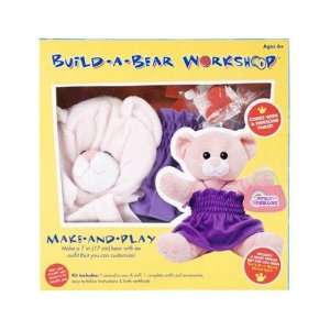  Build A Bear Pink Cuddles Shopper Make and Play Craft Kit 