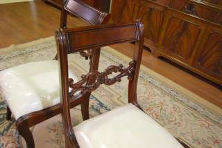 Mahogany Dining Room Chairs  Empire Duncan Phyfe Chair  