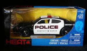 2006 Dodge Charger   POLICE   Jada HEAT Series 1:24 Sca  