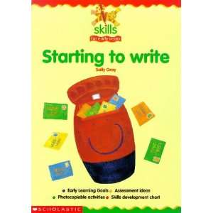  Starting to Write (Skills for Early Years) (9780439016346 