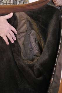 Vintage  Nylon Fleece Lined Warm Work Parka Jacket COAT 52 X Tall 