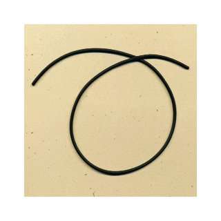  Black Rubber Tubing 1.7mm Arts, Crafts & Sewing