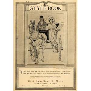  1910 Ad Edward Penfield Clothing Hart Schaffner & Marx 