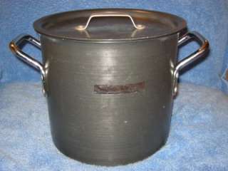 Calphalon Commercial Aluminum 8 qt. Cook Stock Pot with Handles and 