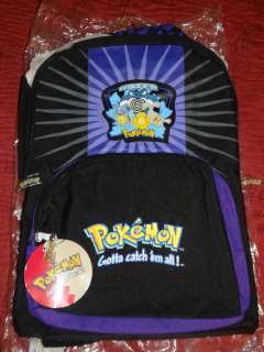 NEW WITH TAGS POKEMON GOTTA CATCH EM ALL BACKPACK  