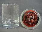 dragon skull theme odorless air tight medical glass jar container