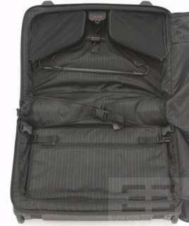 Tumi Alpha Black Ballistic Nylon Wheeled Carry On Garment Bag  