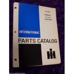   International A & B Tractor OEM Parts Manual International A Books