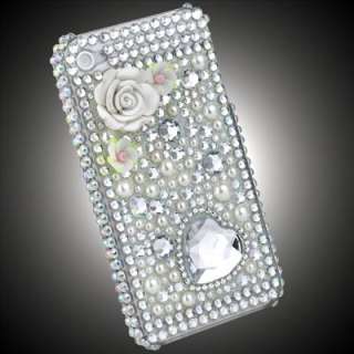   Bling Crystal Case Rhinestone Cover Skin For Apple iPhone 4S 4G 4 PC98
