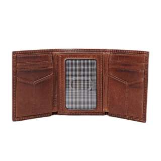 NEW* Fossil Mens Carson Leather Trifold wallet ML2172200  