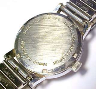 Gruen Precision ~ Vintage Mens Wristwatch w/ Day & Date; 17 Jewels 