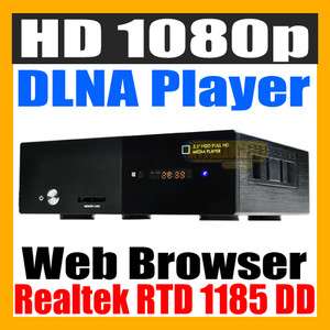 HD 1080p Network HDMI MKV TV Media Player Realtek 1185  